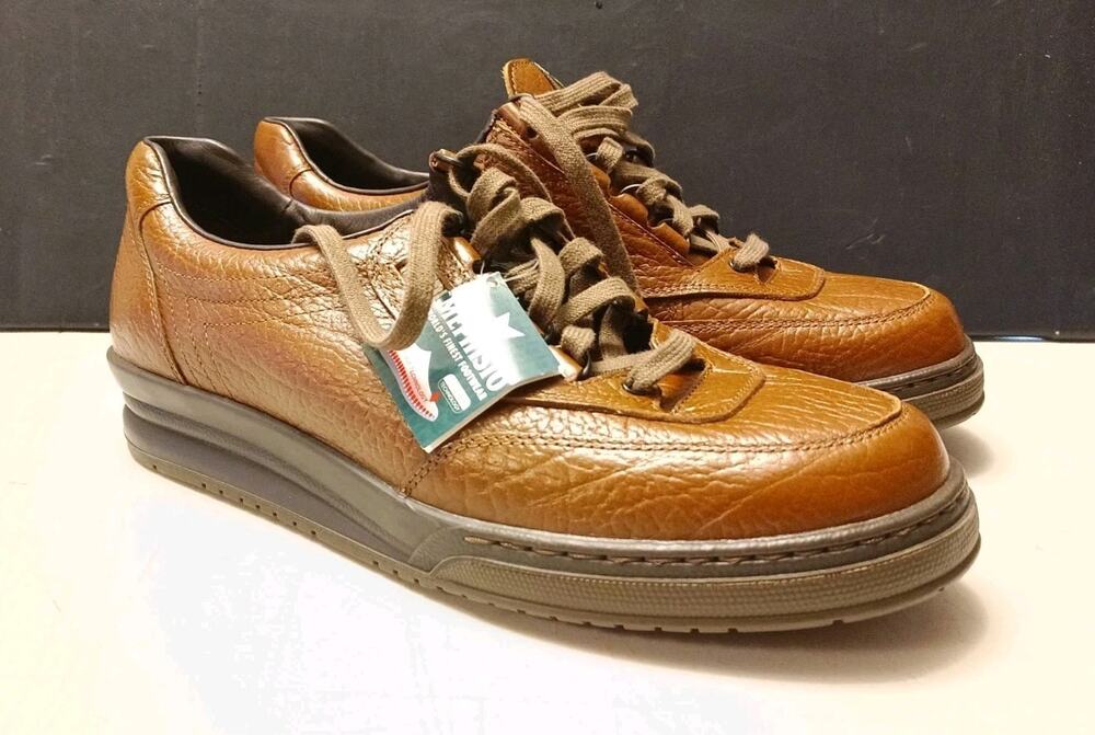NEW MEPHISTO RUNOFF Sz. 10.5 US ?Mens Sport Walking Shoes Brown FRANCE